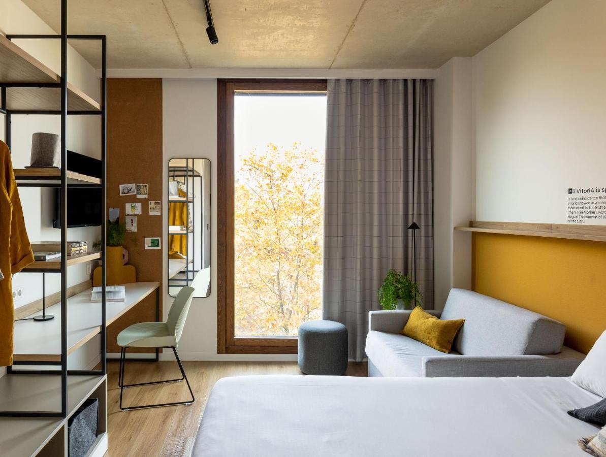 Kora Green City - Aparthotel Passivhaus Vitoria-Gasteiz Szoba fotó
