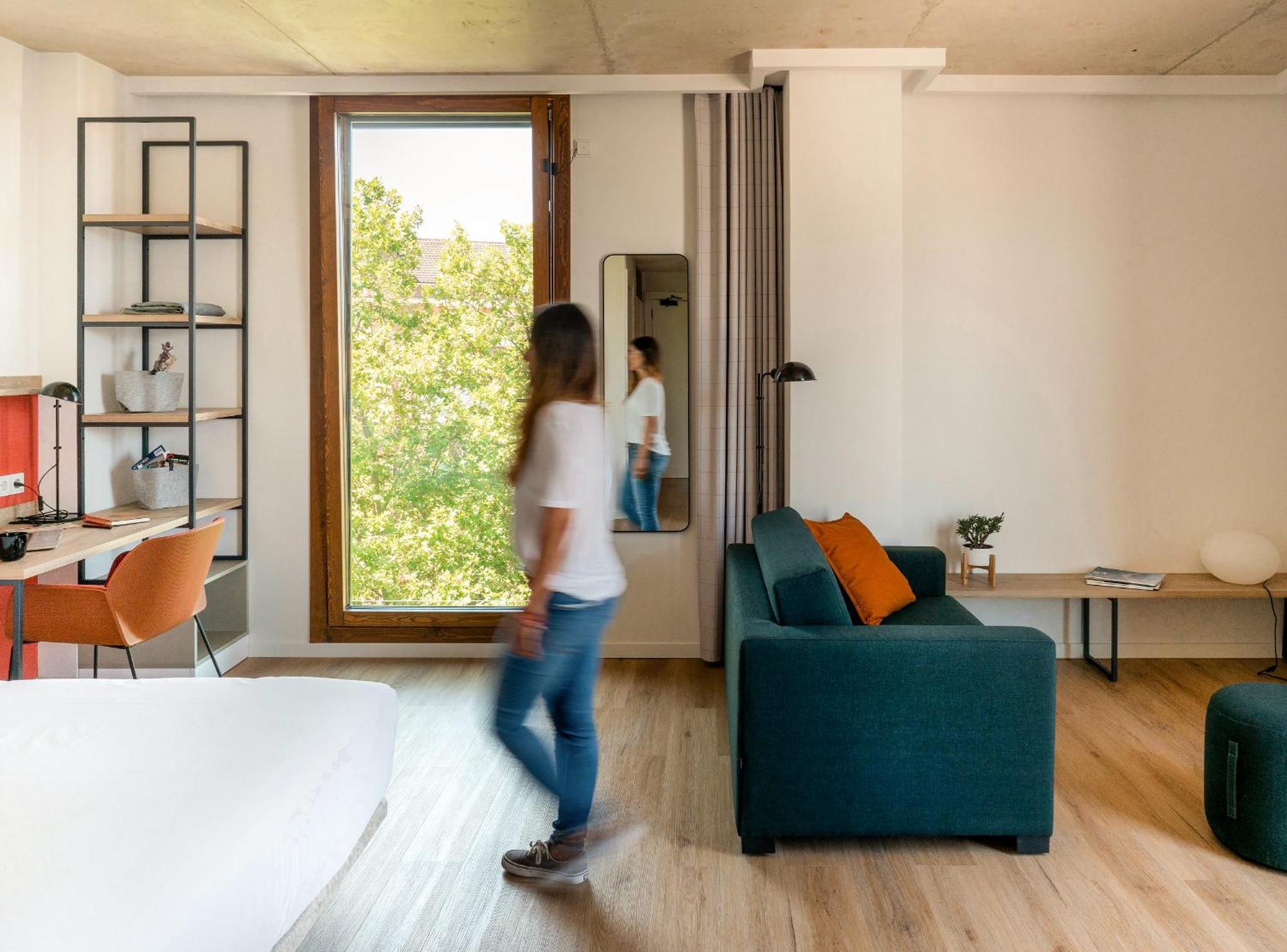 Kora Green City - Aparthotel Passivhaus Vitoria-Gasteiz Szoba fotó