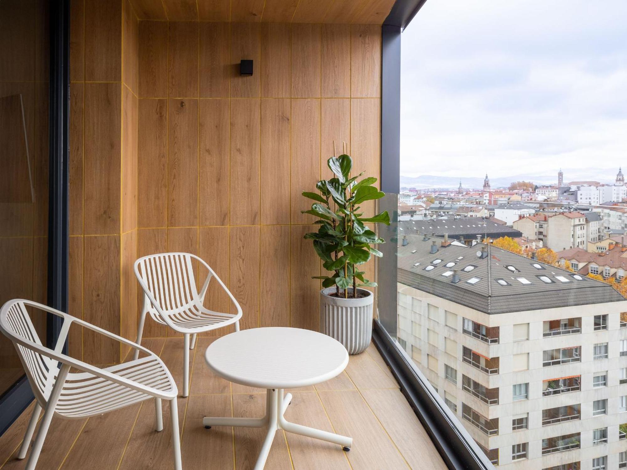 Kora Green City - Aparthotel Passivhaus Vitoria-Gasteiz Szoba fotó